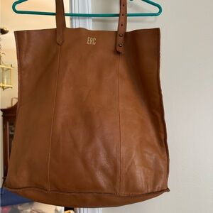 Madewell Tan Leather 16”bag